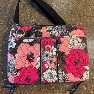 VERA BRADLEY Mocha Rouge (retired) iPad/notebook case